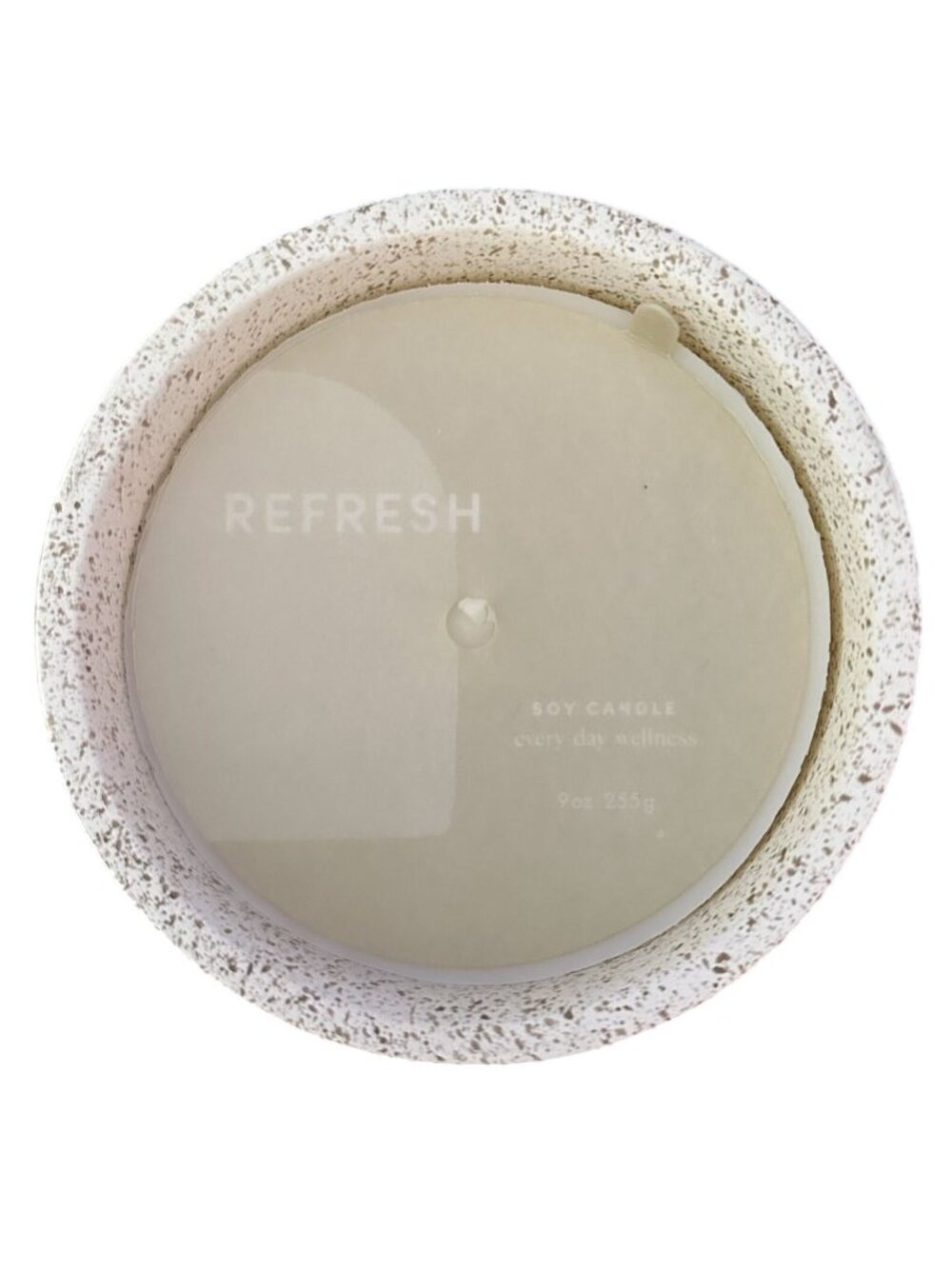 Madewell Aromatherapy Candle Refresh Soy Wax Cream Terrazzo Ceramic 9oz NC392